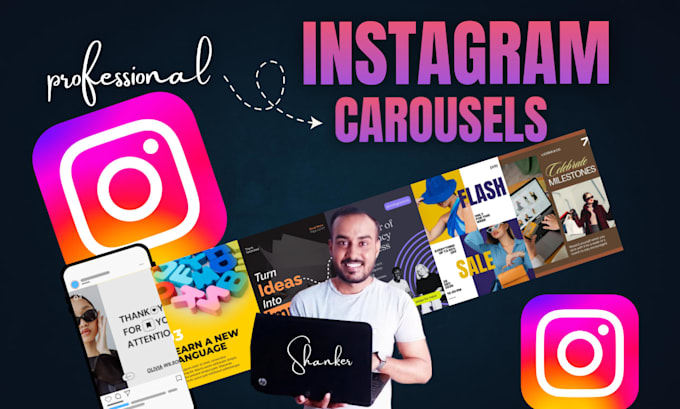 Create engaging carousel posts for instagram by Shanker_web | Fiverr
