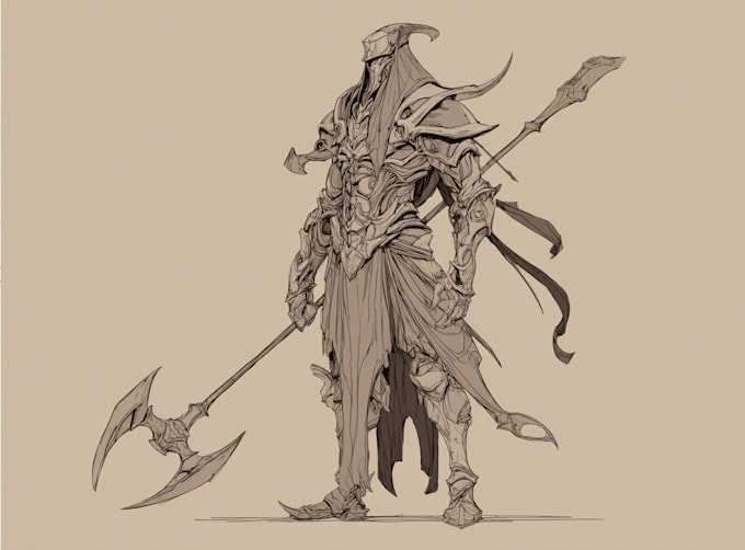 do fantasy and fantasy character design