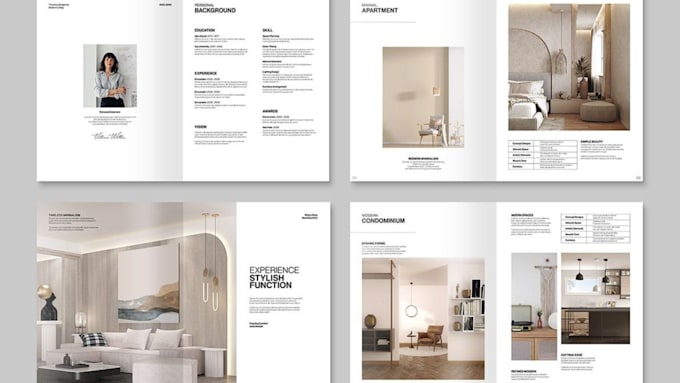 create architecture and interior design portfolio responsive interior website