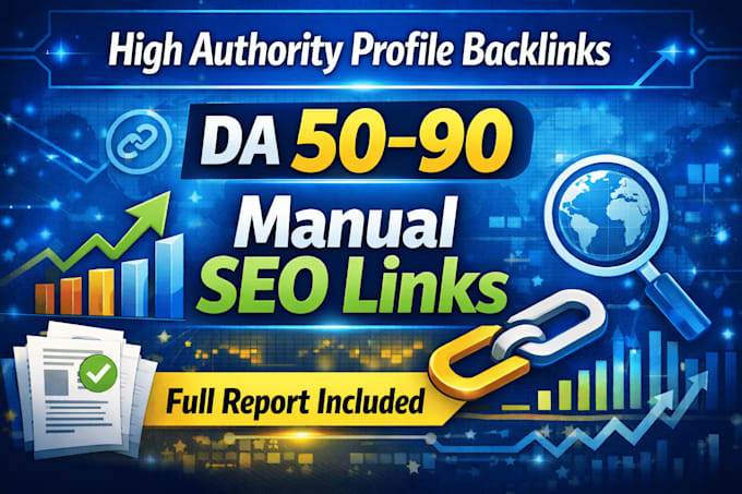 create high quality manual profile backlinks for SEO