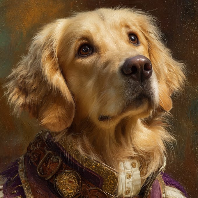 draw a unique disney pet portrait