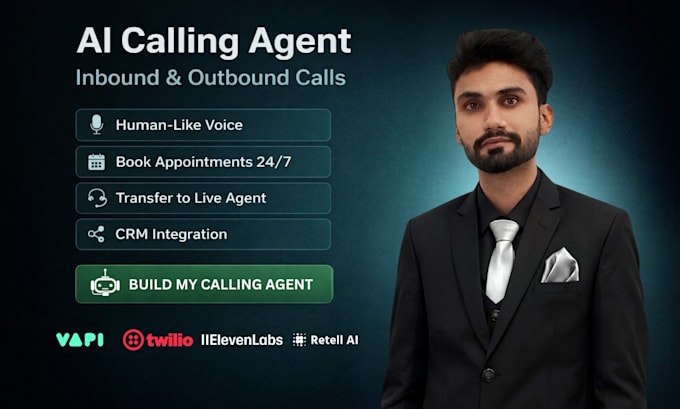 build vapi ai calling agent and retell ai voice agent with elevenlabs twilio