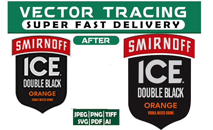 vectorize your logo or any image extra fast