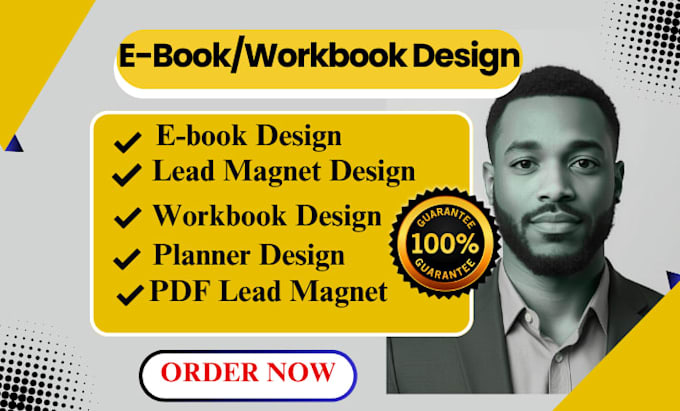 do workbook design, PDF ebook design lead magnet digital planner format notebook
