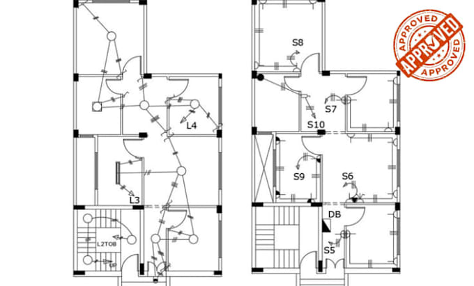 Design electrical drawings and mep drawings for city permit by Anthony ...