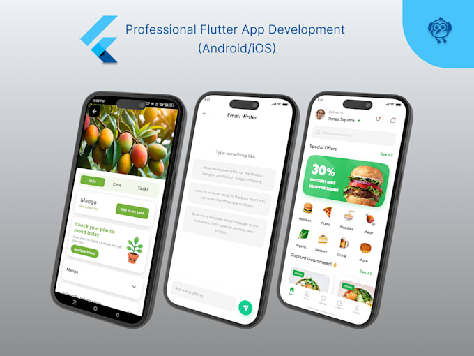 build custom ai apps with flutter for android and ios