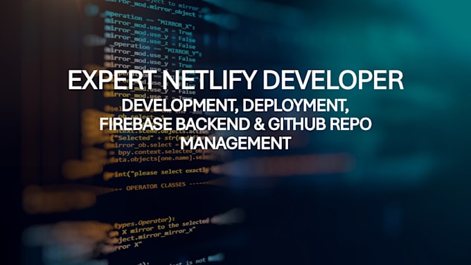 develop netlify apps with firebase backend github repo