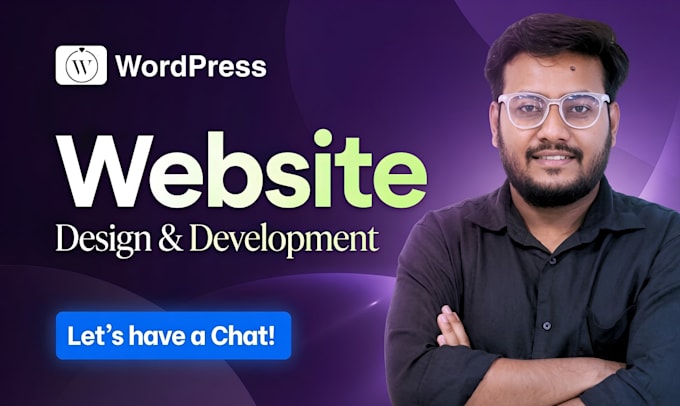 create and design your wordpress website
