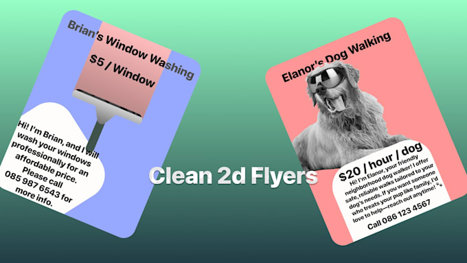 create custom flyers for your business