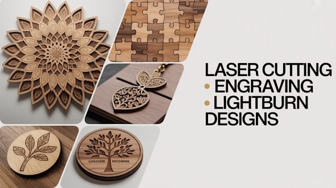 convert design into laser cutting, engraving, etching, and lightburn ready files