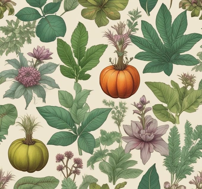 make botanical product illustration