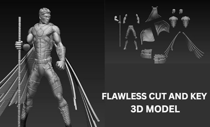 Design cut and key fixing your model for 3d printing by Muyis_3dexpert2 ...