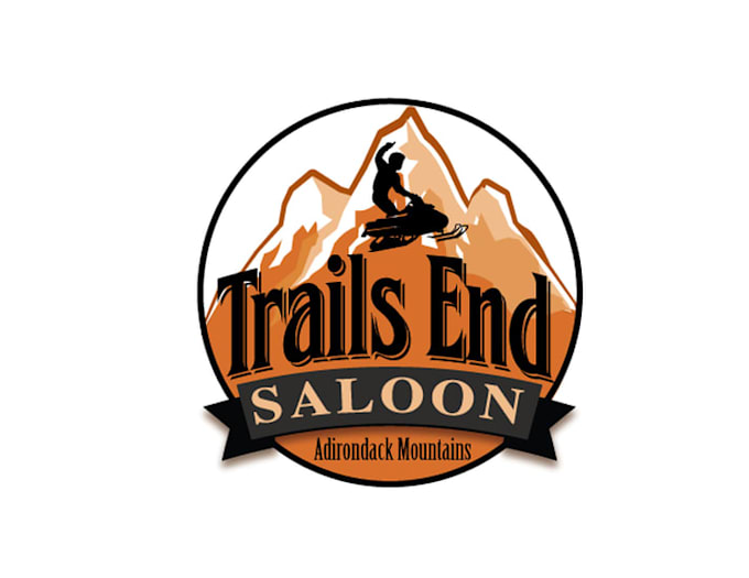 create a winning gorgeous logo for trails end saloon