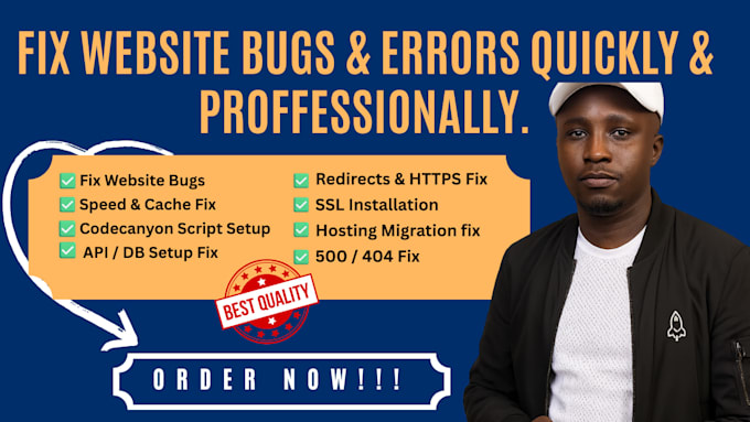 fix SSL, dns, hosting, domain, script deployment and website errors fast