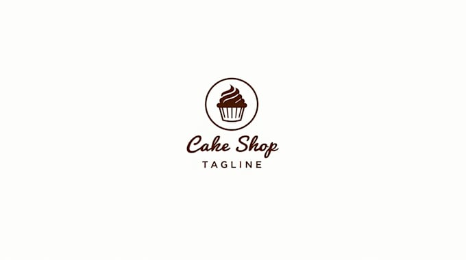 design awesome cake shop restaurant logo