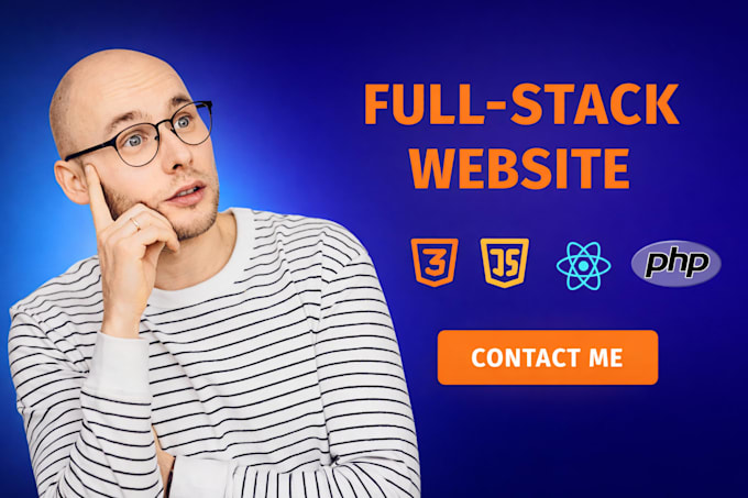 design and develop custom full stack website