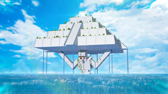 make a professional minecraft thumbnail