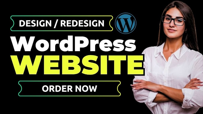 create a professional wordpress website or landing page