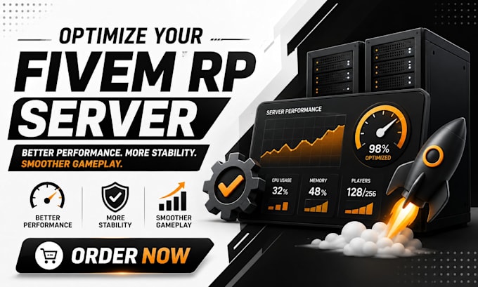 optimize your fivem rp server for better performance and stability