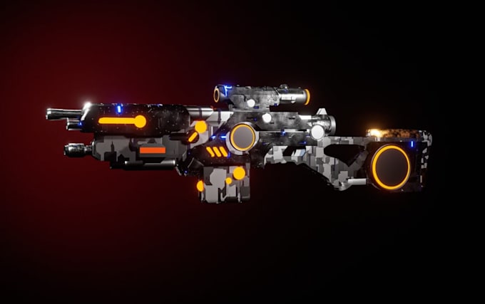 3d weapon model,3d props,3d gunmodel roblox studio,roblox game assets,unity,ue5