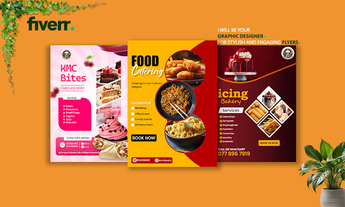 be your graphic designer for stylish and engaging flyers