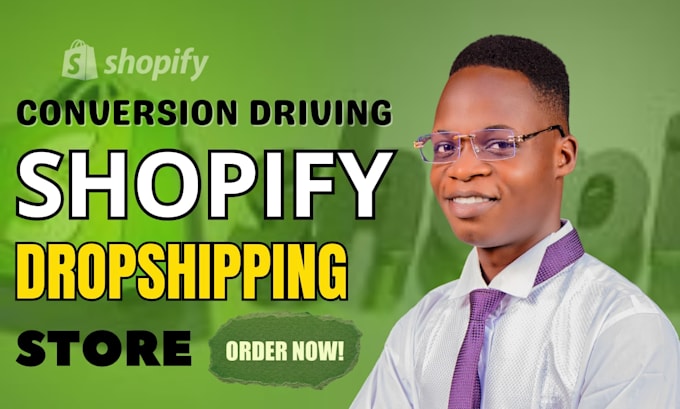 setup and promote high converting shopify dropshipping store