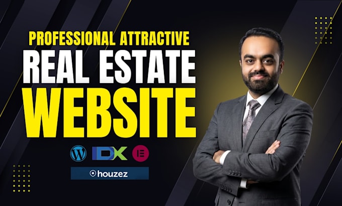 customize the houzez theme to make a professional real estate website