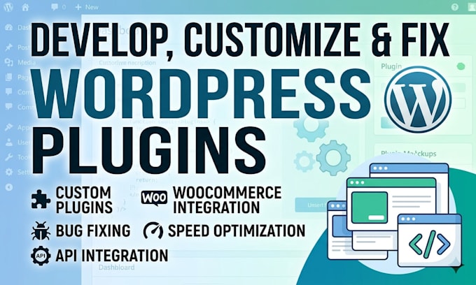 develop, customize or fix wordpress plugin