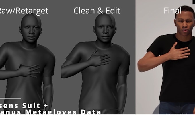 do cleanup motion capture data mocap animation  keyframe cleanup, c3d mapping