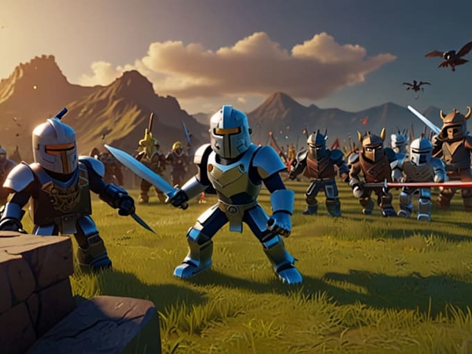 develop roblox game ugc vfx scripting building animation coding