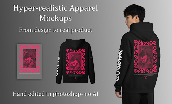 create hyperrealistic mockups for streetwear brands