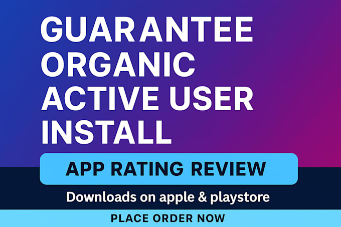 do IOS app install, mobile app marketing, game install, app promotion install