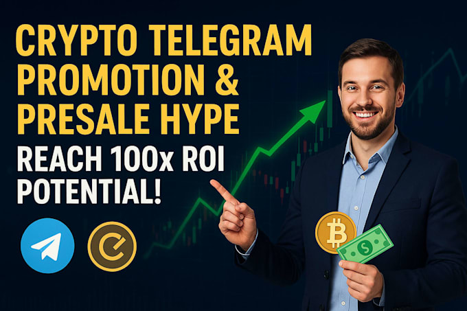 promote your crypto launch, presale and token for 100x maximum visibility