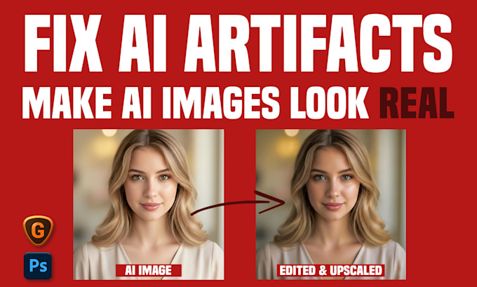 fix ai artifacts and clean your ai images professionally