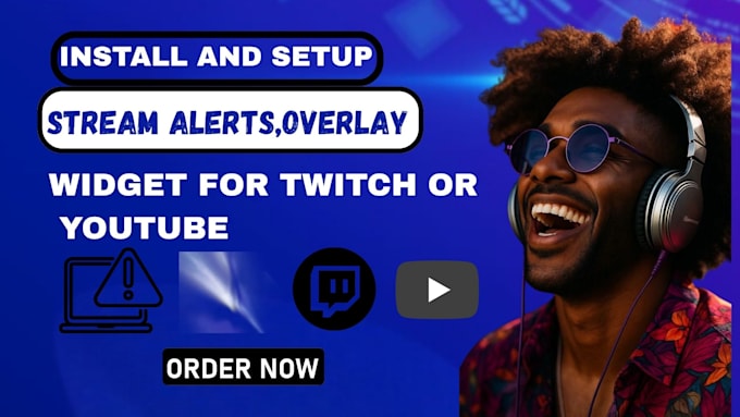 install and setup stream alerts, overlay and widget for your stream
