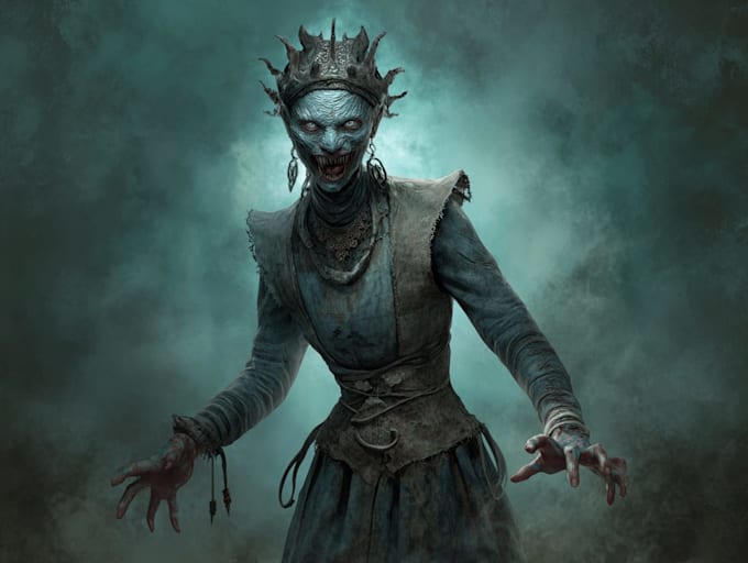 fantasy horror and fantasy horror character