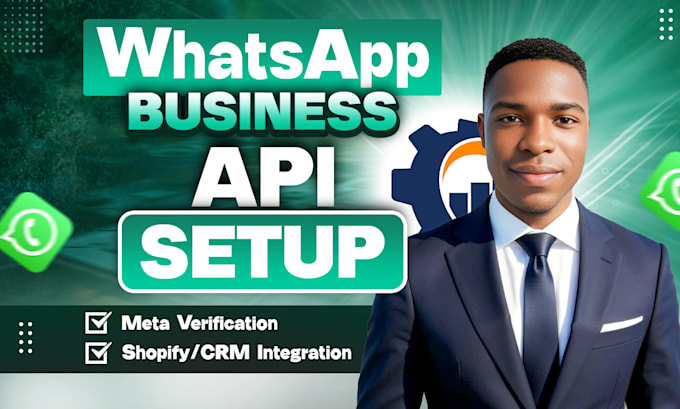 do whatsapp business API setup meta verification shopify CRM sync ai chatbot n8n