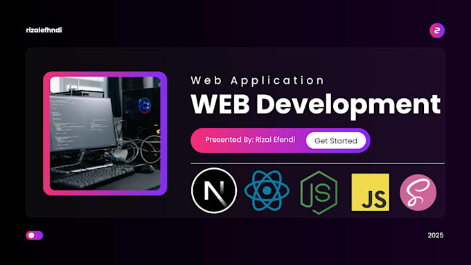 web application development in react js next js node js
