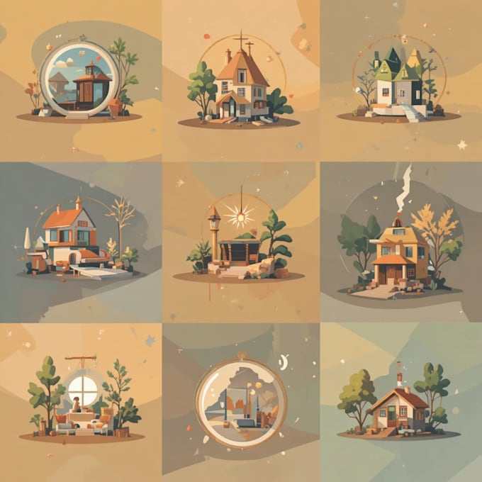 design flat vector illustrations