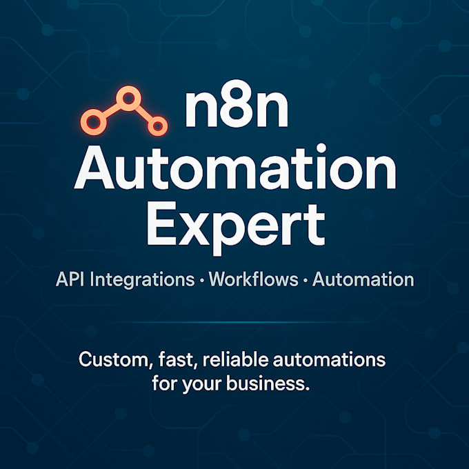 Build and automate your workflows using n8n and api integrations by ...