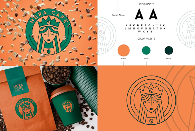 Build a modern brand identity and minimalist logo with strategic ...