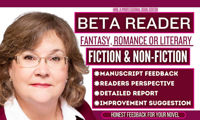 beta read fantasy romance thriller psychology or literary fiction novel