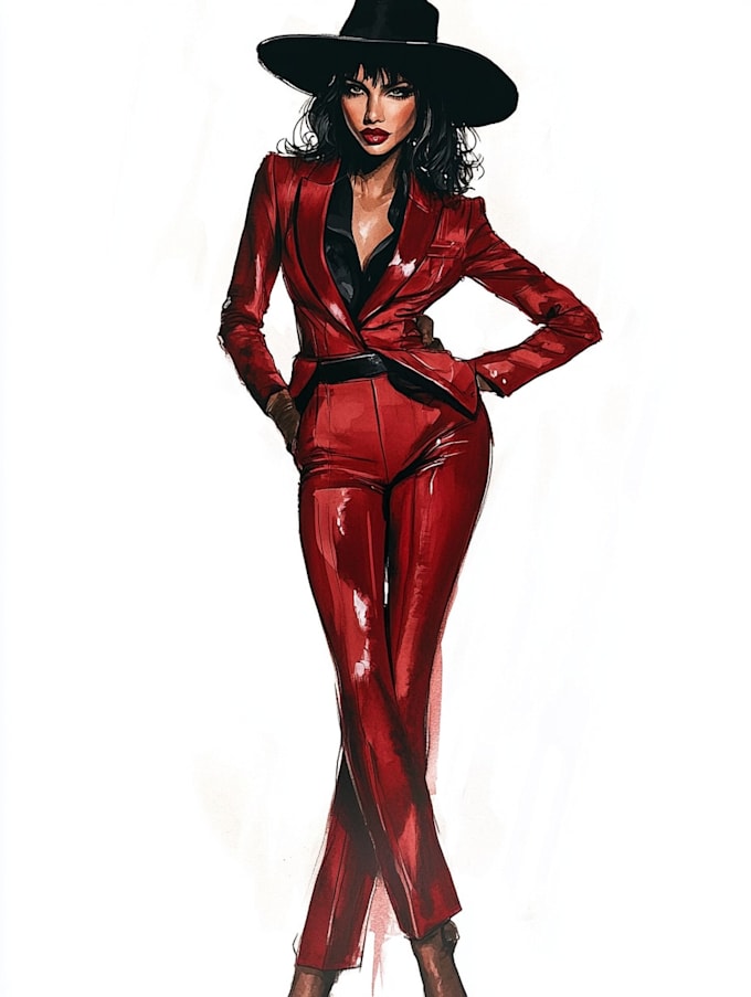 draw fashion illustration  fashion design illustration