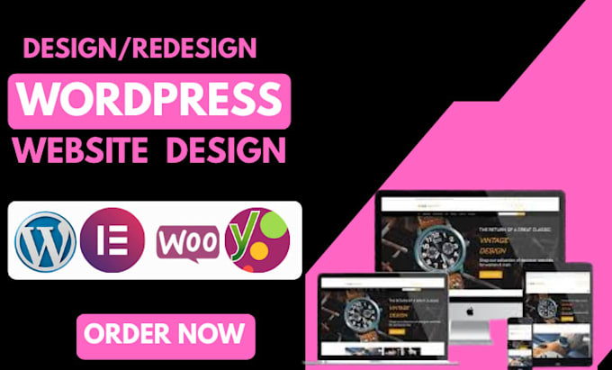 redesign design install wordpress website builder  migrate elementor pro expert