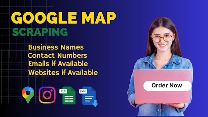 Do google map scraping with emails for b2b lead generation by ...