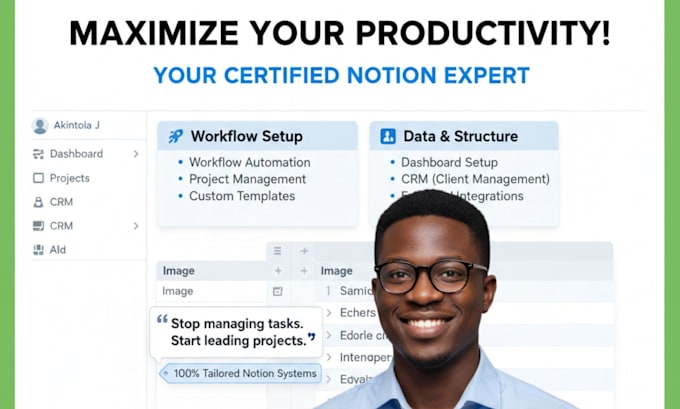 do notion dashboard and workspace setup