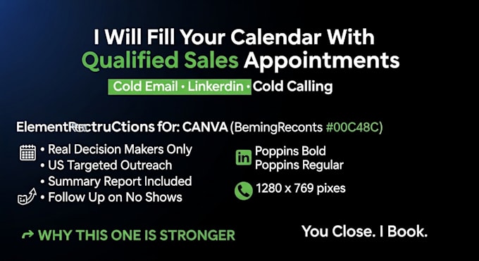be your expert b2b appointment setter with proven results