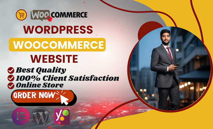 create ecommerce website, design, redesign or woocommerce website
