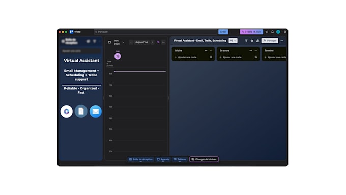 be your reliable virtual assistant for emails, insta and administrative tasks