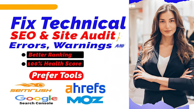 perform a full technical SEO audit with actionable fixes